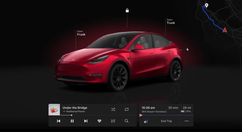 Tavaszi frissítés: hamarosan érkezik a Tesla újabb nagy szoftvercsomagja
