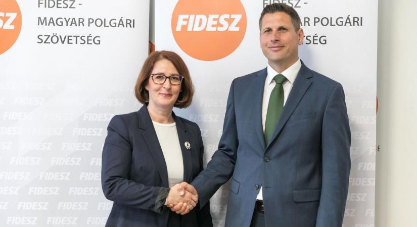 Gólics Ildikó a Fidesz-KDNP polgármesterjelöltje Ercsiben