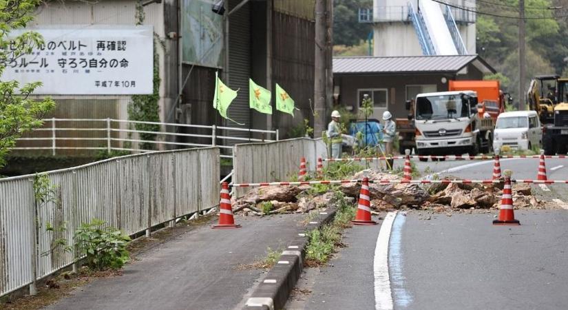 Földrengés rázta meg Japán legkisebb szigetét  videó