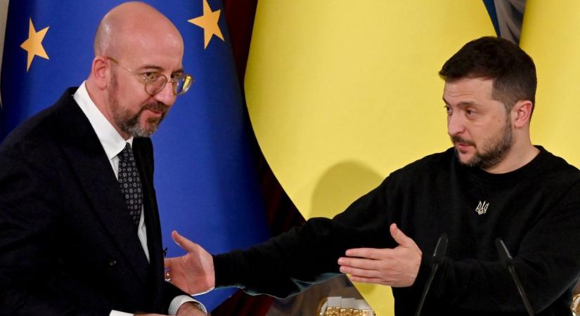 Charles Michel: Az uniós vezetők egyetértettek abban, hogy fel kell gyorsítani a katonai segítségnyújtást Ukrajnának