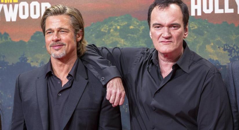 Ennyire rossz lett? Quentin Tarantino visszadobta utolsó filmjét: hiába szerződtették Brad Pittet, akkor sem csinálja meg
