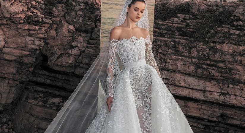 Véget ért a Bridal Fashion Week: ilyenek lesznek 2025 legtrendibb esküvői ruhái