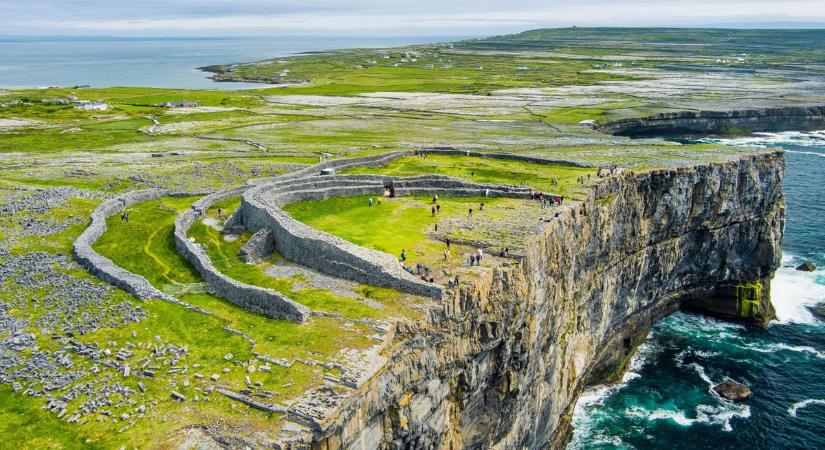 Az írországi Aran-szigetek lenyűgöző ékköve