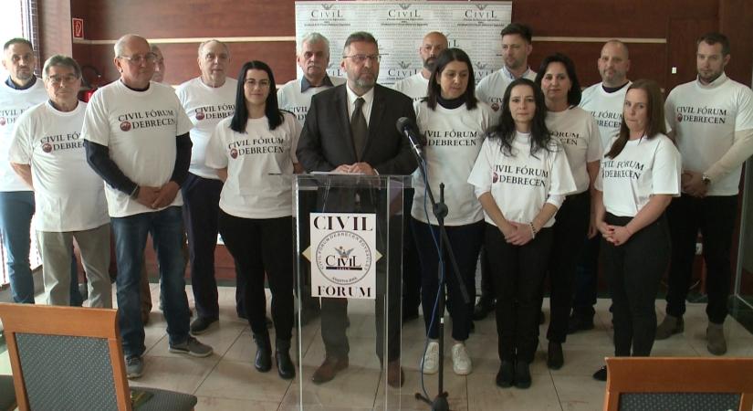 A Civil Fórum Debrecen Egyesület is önálló képviselőjelölteket indít minden körzetben