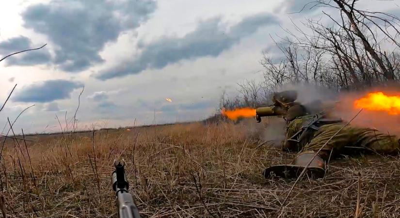 Orosz támadás érte a kelet-ukrajnai Donyeck megyét