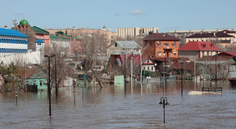Kurgant fenyegeti az árvíz Oroszországban