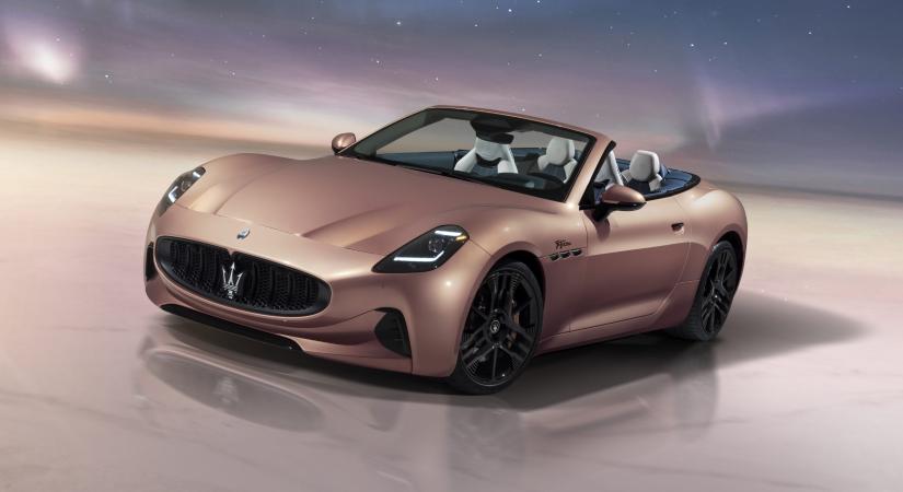 Villámgyors kabrió a Maserati új elektromos autója