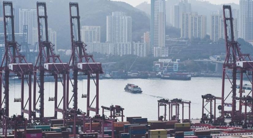 Egyre kevesebb hajó köt ki Hongkongban – továbbra is a kínai kikötők a legforgalmasabbak