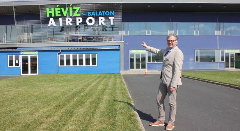 Megkezdődött a Hévíz-Balaton Airport több mint kétmilliárdos fejlesztése