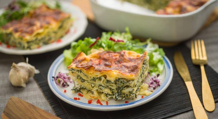 Íme a tavasz legfinomabb étele: egyszerű és olcsó alapanyagokból készül a zöldséges lasagne