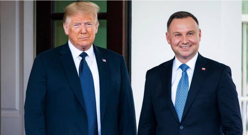 Donald Trumppal találkozott a lengyel elnök New Yorkban