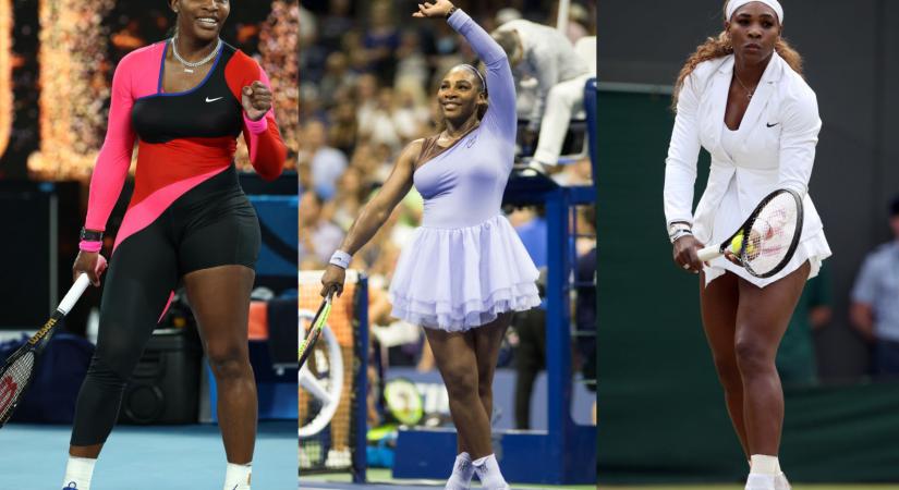 Serena Williams a sportolók divatikonjává vált – ezek voltak a legjobb teniszruhái