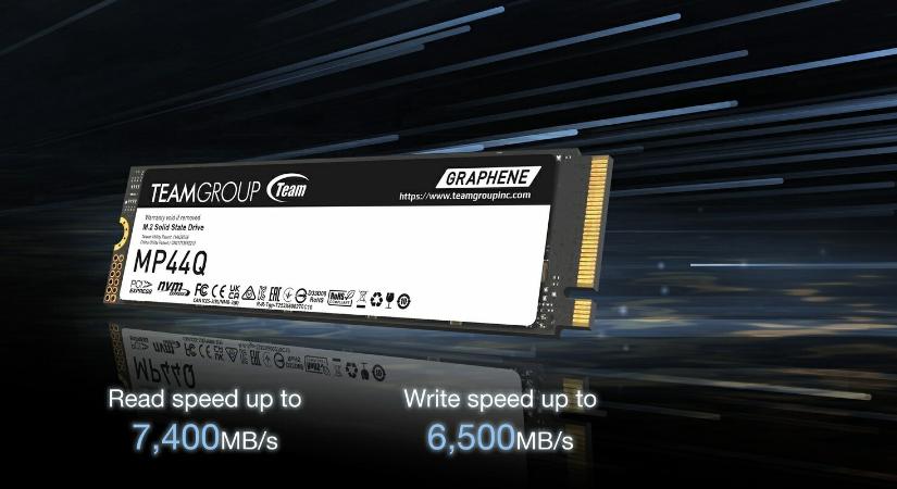 QLC-s Team Group SSD jön a PCI Express 4.0-s halmaz belépőszintjére