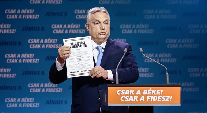 Orbán Viktor: No migration, no war, no gender!