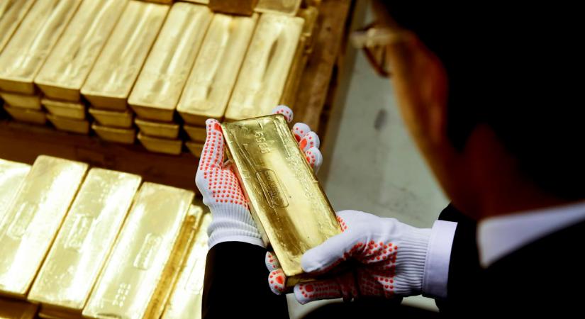 Rengeteg aranyat vásárolt az MNB