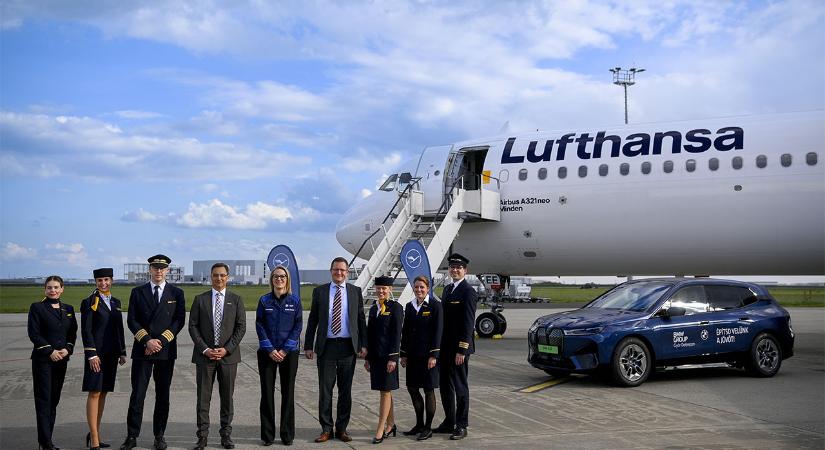 A Lufthansa A321neo gépeivel repül Debrecenbe péntekenként és hétfőnként