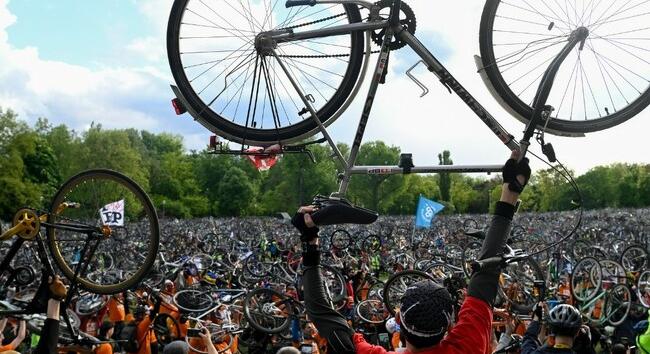 I Bike kerékpáros felvonulás Budapesten - Fotók