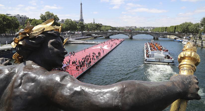 Újabb probléma a párizsi olimpián: elmaradhat a nyíltvízi úszás