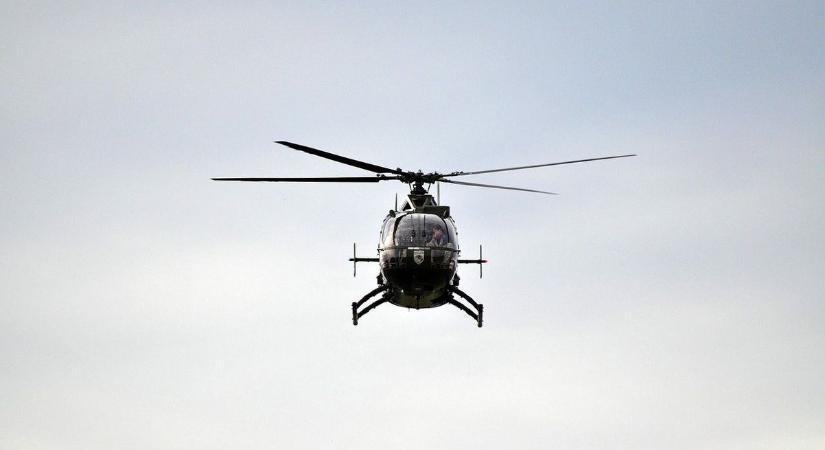 Gyakorlatozás közben lezuhant két japán katonai helikopter