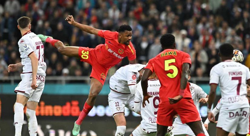 Superliga: Ezúttal sem győzött a FCSB a Rapid ellen, döntetlen lett a bukaresti derbi