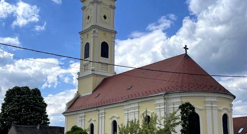 Megújult a szerb ortodox templom Mohácson