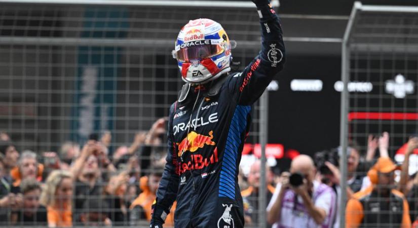 Rajt-cél győzelmet aratott a Kínai Nagydíjon Max Verstappen