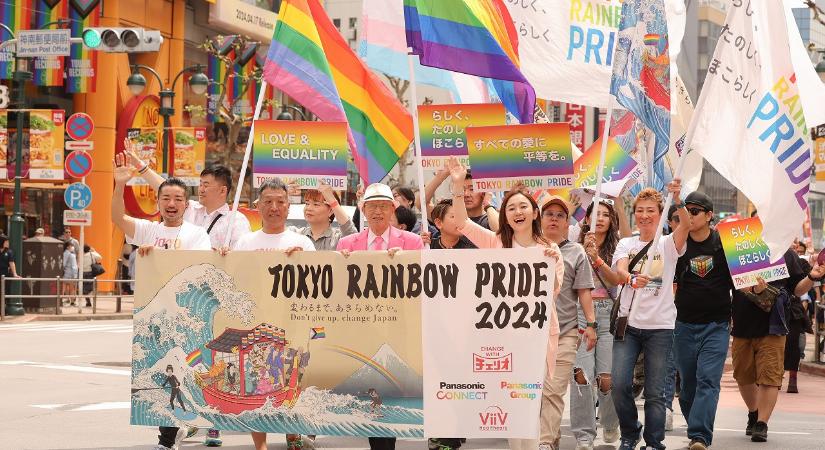 30. alkalommal tartották meg a tokiói pride felvonulást