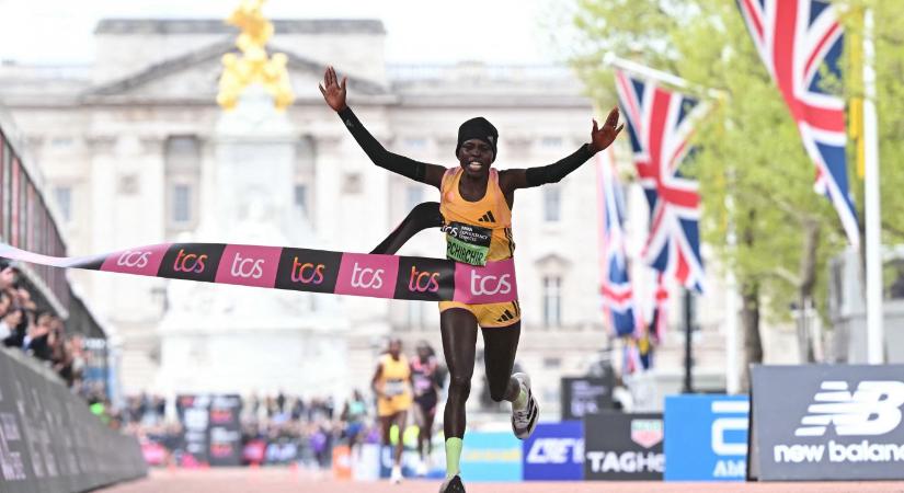 Megdőlt a női világrekord a londoni maratonon