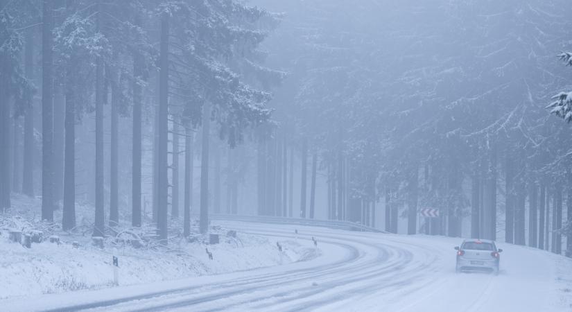 Áprilisi tél: lebénította Németország egy részét a havazás