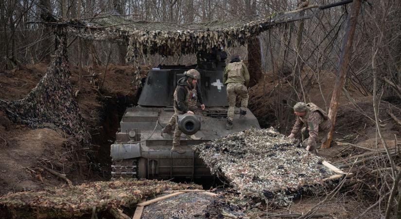Erőteljesen nyomulnak előre az orosz csapatok a donyecki régióban  videó