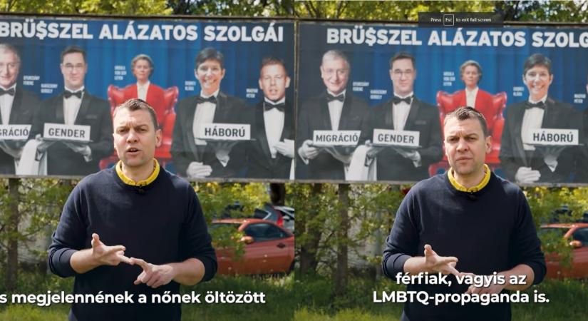 Menczernek el kellett magyaráznia, hogy mi van a Fidesz új plakátján