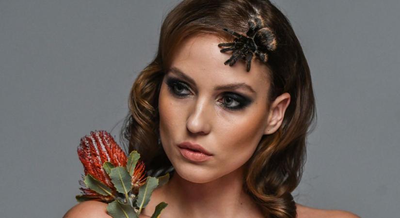 Hatalmas varanggyal, kígyóval, csótányokkal és egerekkel pózoltak a Next Top Model Hungary szépségei - galéria
