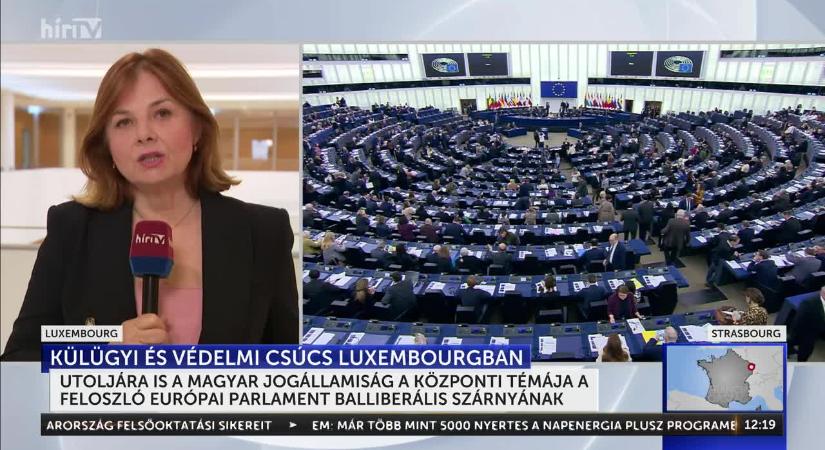 Utoljára is a magyar jogállamiság a központi témája a feloszló Európai Parlament balliberális szárnyának  videó