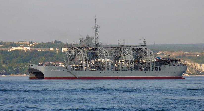 Az ukránok elsüllyeszthettek egy különleges orosz hadihajót még a cári időkből