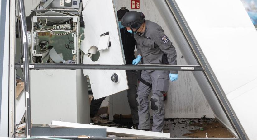 Sorban robbantja fel a németországi ATM-eket egy titokzatos maffia