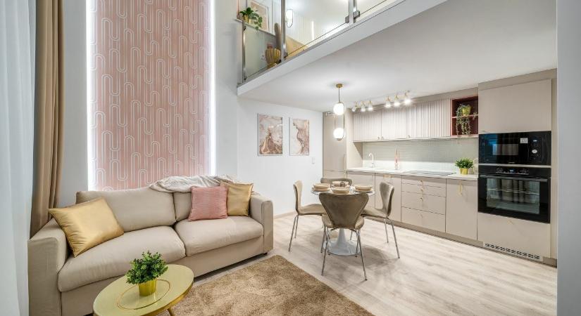 Belvárosi 30 m2-es kis lakás trendi berendezéssel - Ahol ellágyulnak a női szívek