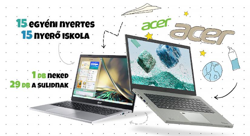 Közel félezer laptopot szór ki az Acer, csak rajzolni kell érte