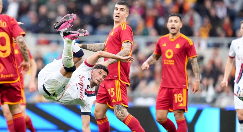 Serie A: csúnya vereségbe futott bele az AS Roma hazai pályán a Bologna ellen – videóval