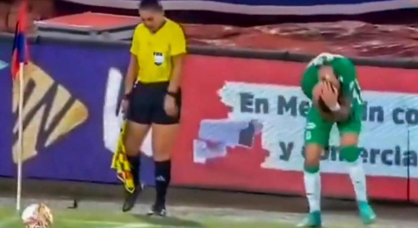 „Ezek futballdolgok” – késsel dobták fejen a kolumbiai csapat játékosát