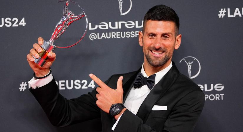 Djokovics és Nadal díjat kapott, Alcaraz mégsem őket méltatta  videó
