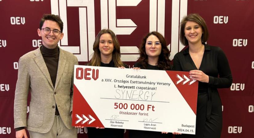 A BBTE közgazdász hallgatói nyerték a legrangosabb magyar nyelvű esettanulmány-versenyent