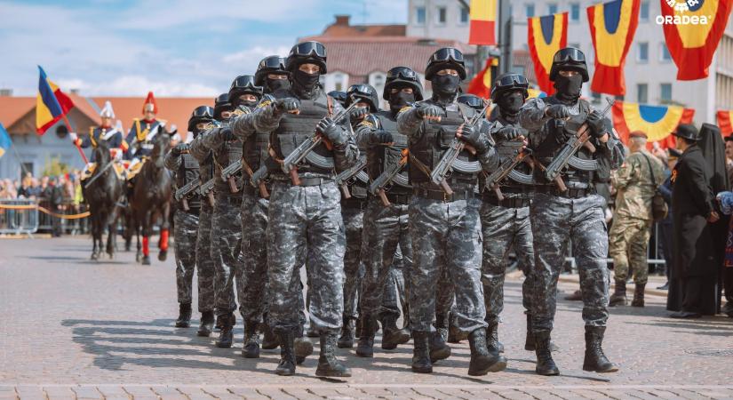 Román katonák lepték el Nagyváradot