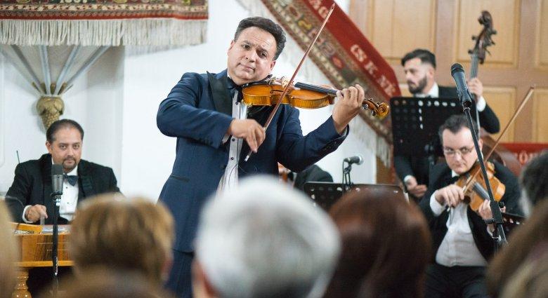 Mága Zoltán hegedűművész Marosvásárhelyen koncertezik