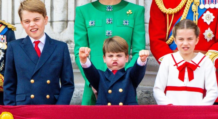 Friss fotót osztott meg a hatéves Lajos hercegről Katalin