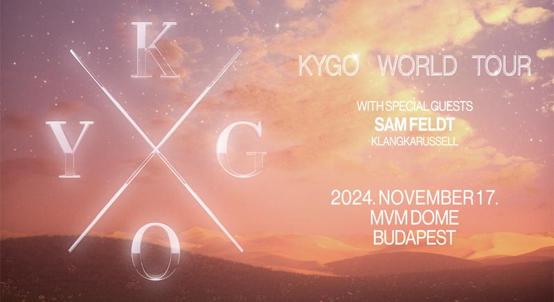 Örömmel jelentjük be, hogy a világ egyik legnagyobb dance sztárja, Kygo elhozza elképesztő új showját november 17-én az MVM Dome-ba.