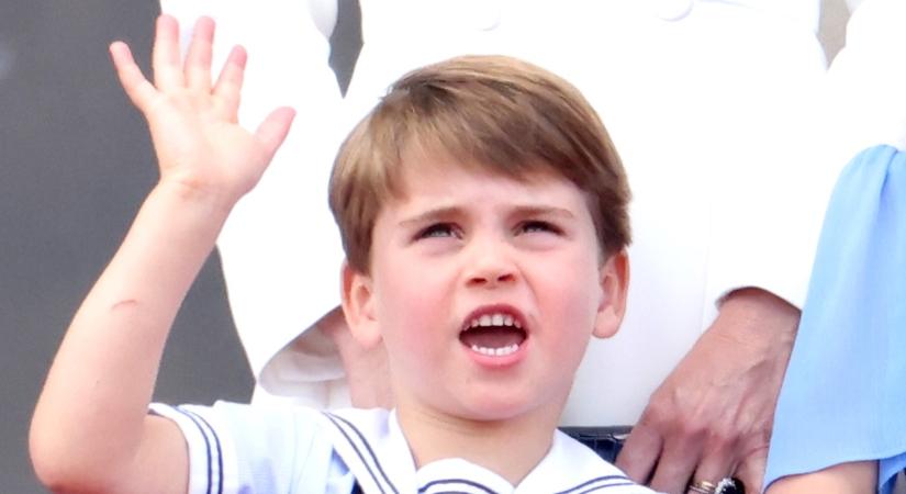 Aranyos fotóval köszöntötték a hatéves Lajos herceget