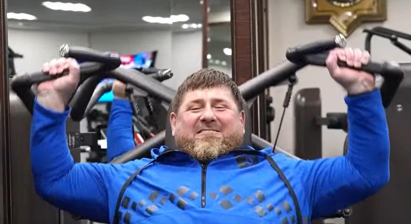 Miután arról írtak, hogy Kadirov állítólag halálos beteg, a csecsen vezető gyúrós videóval jelentkezett