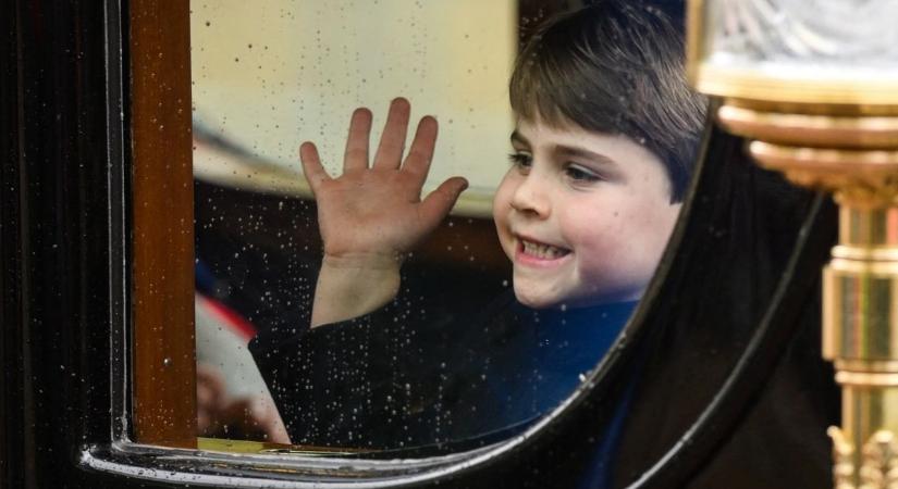 Tündéri fotón sokak kedvence, a ma hatéves Lajos herceg