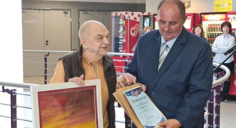 Bodrogi Gyula Csendes-képet választott 90. születésnapjára