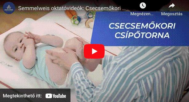 Ezzel a naponta kétszer végzett gyakorlatsorral jól fejleszthető a csecsemők csípőízülete (VIDEÓVAL)